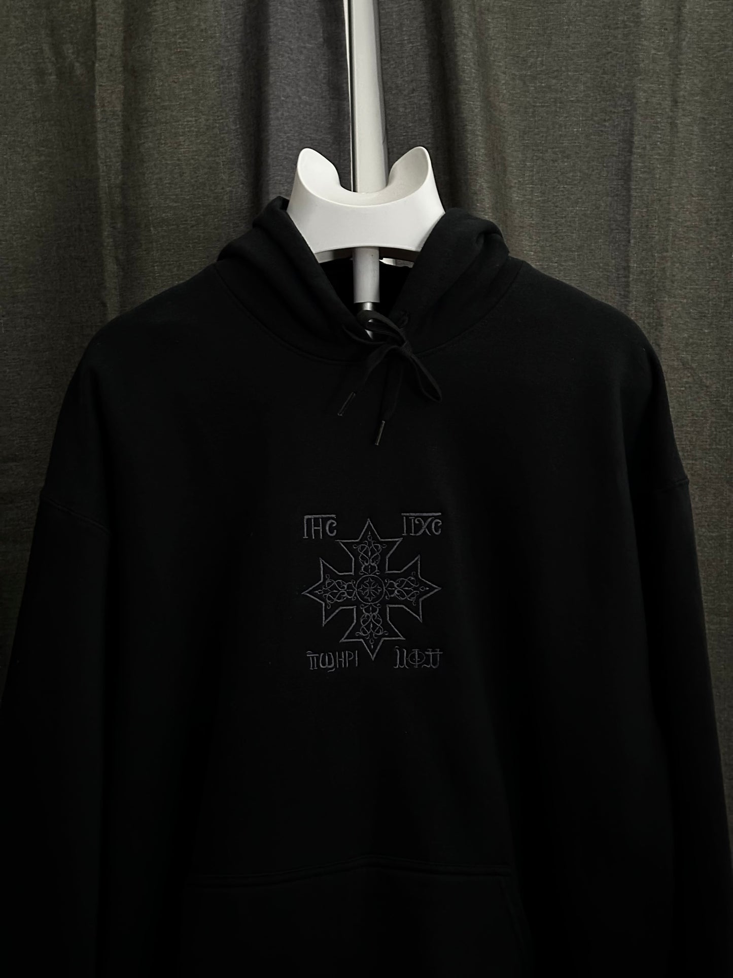 Coptic Cross Detailed Hoodie SALE