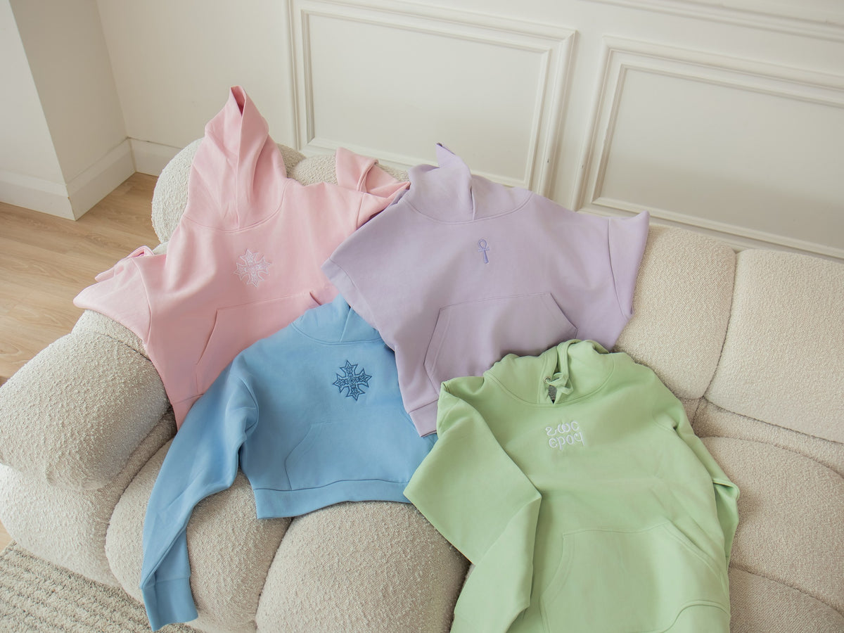 Hos Erof Cropped Hoodie