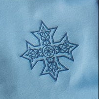 Coptic Cross Cropped Hoodie