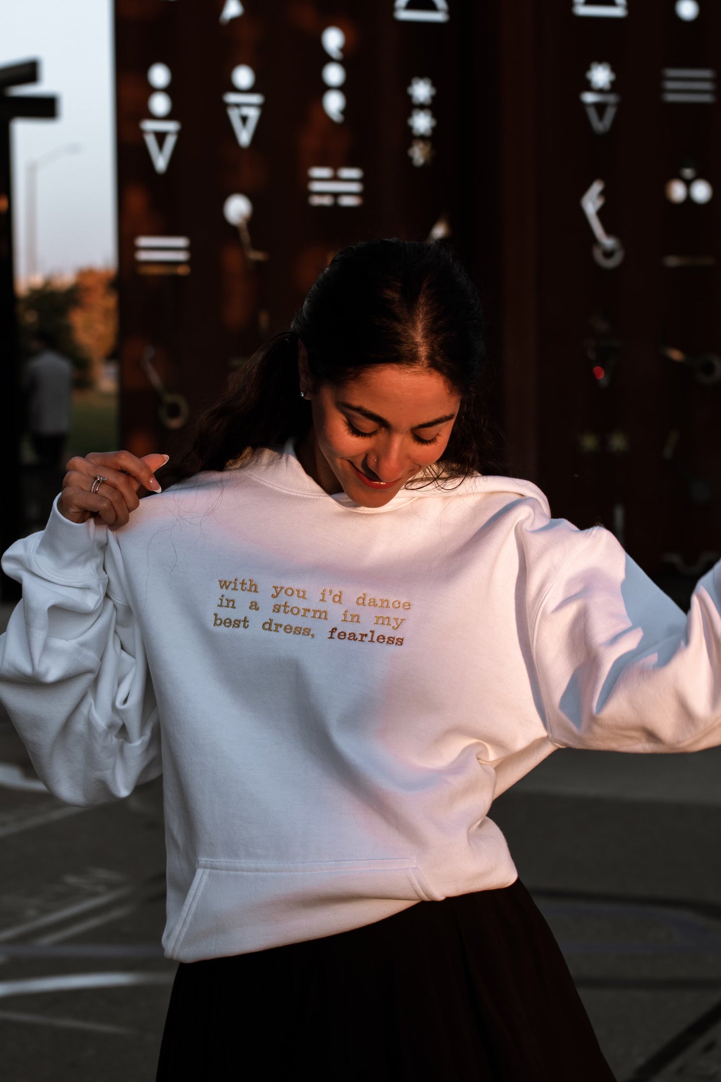 Song Lyrics - Customizable Hoodie